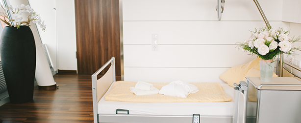 Innenausstattung der Krankenzimmer in der Cambomed Klink Innenausstattung der Krankenzimmer in der Cambomed Klink